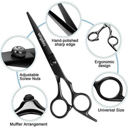 Professional Barber Scissors 6.0 inch  Hairdressing Scissors