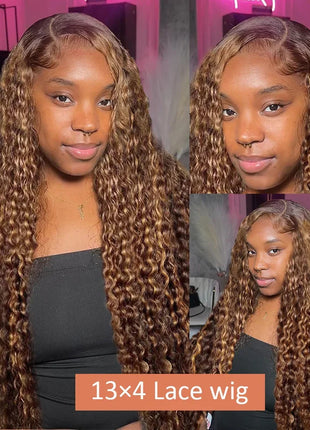 100% Human Hair13x4 Lace Frontal Wig For Women